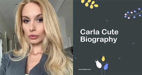 carlacute feet|Cute Carla: A Complete Guide to Her Biography, Age, Height, .